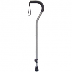 drive Drive Medical 10381BLK-6-drive Aluminum Offset Cane, 28  37 Inch Height, Canes (CS)