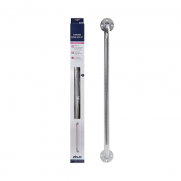 drive Drive Medical 12124-3-drive Wall Grab Bar, Chrome, 24 Inch, Safety & Grab Bars