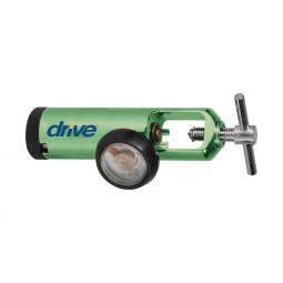 Drive Medical CGA 870 Oxygen Regulator 0-8 LPM Barb Outlet