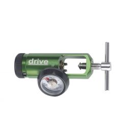 Drive Medical CGA 870 Oxygen Regulator 0-15 LPM Barb Outlet