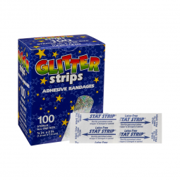Glitter Stat Strip Dukal 1075413-Glitter Stat Strip Design Adhesive Strip,  x 3 Inch, Adhesive Band