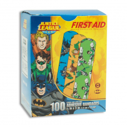 American White Cross Stat Strip Dukal 10791-American White Cross Stat Strip Batman/Aquaman/Green Lan