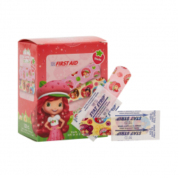 American White Cross Stat Strip Dukal 10851-American White Cross Stat Strip Strawberry Shortcake Des