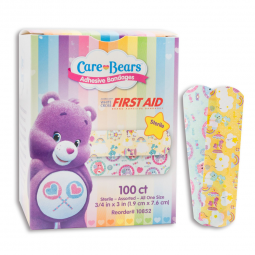 American White Cross Stat Strip Dukal 10852-American White Cross Stat Strip Kid Design (Care Bears) 