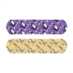 Looney Tunes Stat Strip Dukal 1086737-Looney Tunes Stat Strip Bugs Bunny /Sylvester Adhesive Strip, 