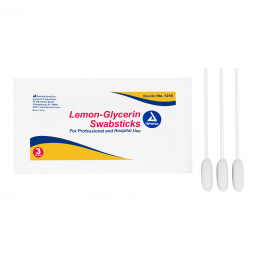 Dynarex Dynarex 1216-dynarex Lemon-Glycerin Oral Swabsticks, Oral Care Swabs (CS) - dynarex Lemon-Gl