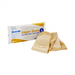 Dynarex 2183-Soft Sole Slipper Socks, X-Large, Slippers & Slipper Socks (CS) - Soft Sole Slipper Soc