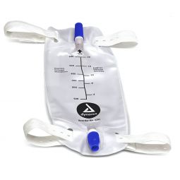 Dynarex 4281-dynarex Urinary Leg Bag, 500 mL, Bags & Meter Bags (CS) - dynarex Urinary Leg Bag, 500 