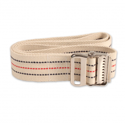dynarex Dynarex 4352-dynarex Pinstripe Gait Belt with Metal Buckle, 60-Inch Length, Transfer Belts