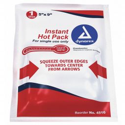 Dynarex 4516-dynarex Instant Hot Pack, 5 x 9 Inch, Hot (CS) - dynarex Instant Hot Pack, 5 x 9 Inch