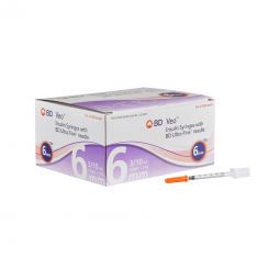 Veo Ultra-Fine embecta Medical 324909-Ultra-Fine Insulin Syringe with Needle, Syringes with Needles 