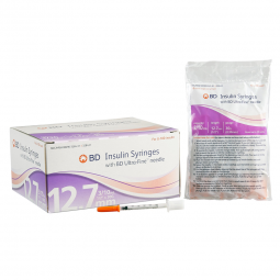 Ultra-Fine embecta Medical 328431-Standard Insulin Syringe with Needle Ultra-Fine 0.3 mL 1/2 Inch 30