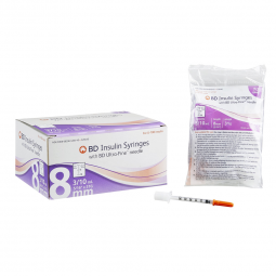 Ultra-Fine embecta Medical 328440-Ultra-Fine Insulin Syringe with Needle, Syringes with Needles (CS)