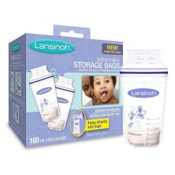 Lansinoh Emerson Healthcare 20473-Breast Milk Storage Bag Lansinoh 6 oz., Feeding Bottles & Liners (