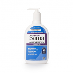 Sarna Sensitive Emerson Healthcare 30316023075-Sarna Sensitive Pramoxine Itch Relief, 7.5 oz. Bottle