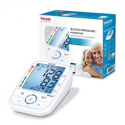 Beurer Emerson Healthcare BM67-Beur Bluetooth Upper Arm Blood Pressure Monitor, Blood Pressure Units