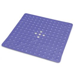 Essential Medical Supply B3417B Shower Mat-Transparent Blue