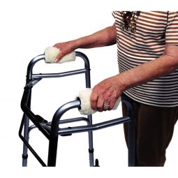 Essential Medical D5008 Sheepette Synthetic Lambskin Walker Grip Cover