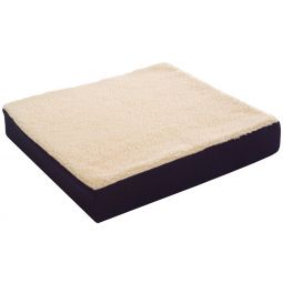 Essential Medical N1108 Fleece Covered Wheelchair Cushion-18"x16"x3"