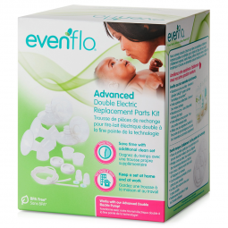 Evenflo Advanced Midway Importing 5144111-Evenflo Advanced Breast Pump Replacement Parts Kit, Breast