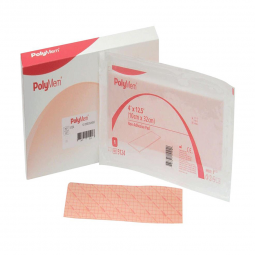 PolyMem Ferris Manufacturing 5124-PolyMem Nonadhesive without Border Foam Dressing, 4 x 12 Inch, Fo