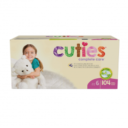 Cuties Complete Care First Quality CCC16-Cuties Complete Care Diaper, Size 6, Briefs & Diapers (CS)