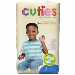 Cuties Complete Care First Quality CDB007-Cuties Complete Care Diapers, Size 7, Baby Diapers (CS)