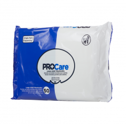 ProCare First Quality CRW-050-First Quality ProCare Soft Pack Aloe, Vitamin E, Scented, Personal Wip