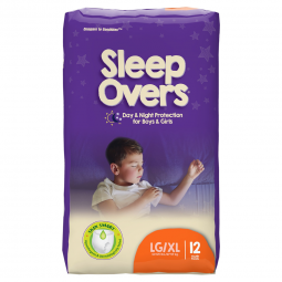 Cuties Sleep Overs First Quality SLP05302-Cuties Sleep Overs Absorbent Underwear, Large / Extra Larg