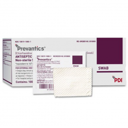 Prevantics Fisher Scientific 23-100-110-PDI Prevantics Antiseptic Pad, Applicators & Swabsticks (PK)