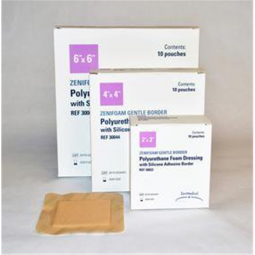 Zenifoam Gentle Border Focus Health Group 30066-Foam Dressing Zenifoam Gentle Border 6 X 6 Inch With