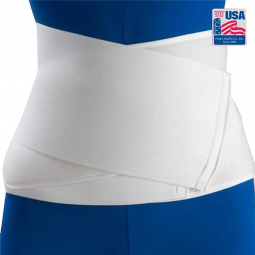Flex-Support Contoured Frank Stubbs F020050-Flex-Support Contoured Abdominal Binder, One Size Fits M