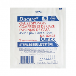 Ducare Gentell 82408-Ducare Sterile Gauze Sponge, 4 x 4 Inch, Sponges & Pads (CS) - Ducare Sterile G