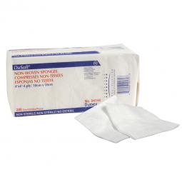 Dusoft Gentell 94144-Dusoft Nonwoven Sponge, 4 x 4 Inch, Sponges & Pads (CS) - Dusoft Nonwoven Spong