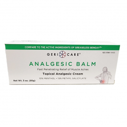 Geri-Care 57896011603-Geri-Care Analgesic Balm Topical Analgesic Cream, 3-ounce tube, Pain Relief