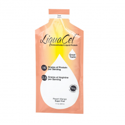 LiquaCel Global Health Products GH-86-LiquaCel Peach Mango Concentrated Liquid Protein, Oral Supplem