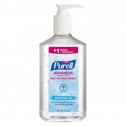 Purell Advanced GOJO 3659-12-Purell Advanced Hand Sanitizer 12 Oz. Ethyl Alcohol Gel Table Top Pump 