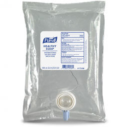 Purell CS2 GOJO 4173-08-Purell Healthy Soap Antimicrobial Lotion Soap, 1000 mL, Soaps (CS)