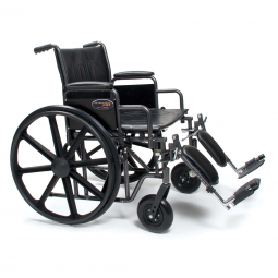 Traveler HD Heavy Duty Graham-Field 3G010540-Traveler HD Heavy Duty Bariatric Wheelchair, 24 Inch Se