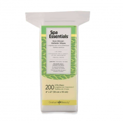 Graham-Field 52509 Spa Essentials Esthetic Wipe, 4 x 4 in, Personal Wipes (CS)