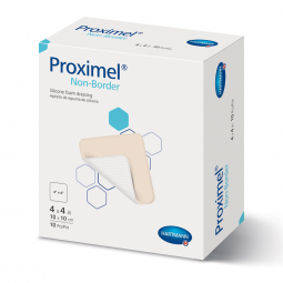 Proximel Basic Non-Border Hartmann 15713107-Foam Dressing Proximel Basic Non-Border 4 X 4 Inch Witho