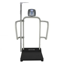 Health o meter 1100KL-EHR Digital Platform Scale with Digital Height Rod