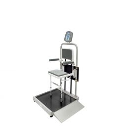 HealthOMeter 2500CKL Digital Wheelchair Scale With Fold-Away Seat