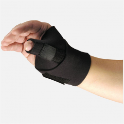 Modabber Hely & Weber 5803-BLK-Thumb Brace Modabber Adult Regular Hook & Loop Strap Closure Left or 