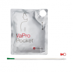 VaPro Plus Pocket Hollister 71164-30-Hollister VaPro Plus TouchFree Urethral Catheter, 16 Fr., Inter