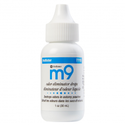 M9 Hollister 7715-m9 Odor Eliminator Drops, 1 oz. Bottle, Unscented, Ostomy Accessories (BX)