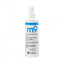 M9 Hollister 7733-Hollister m9 Ostomy Appliance Deodorant, 8 oz, Unscented, Ostomy Accessories (BX)