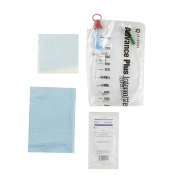 Advance Plus Hollister 96144-Advance Plus Intermittent Catheter Kit, 14 Fr., Straight, Catheter & Ba