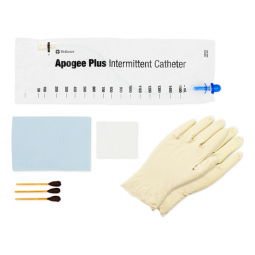 Apogee Hollister B12CB-Apogee Intermittent Catheter Kit, 12 Fr., Coude, Catheter & Bag Kits & Trays