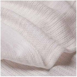 Leno Hospitex/Encompass Group 49148-010-Thermal Blanket Leno 66 W X 90 L Inch Cotton 100% 2.5 lbs., 